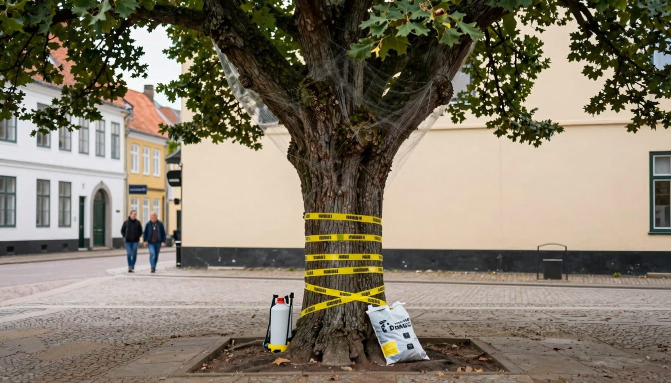 La processionaria della quercia si espande in Scandinavia – le autorità intervengono