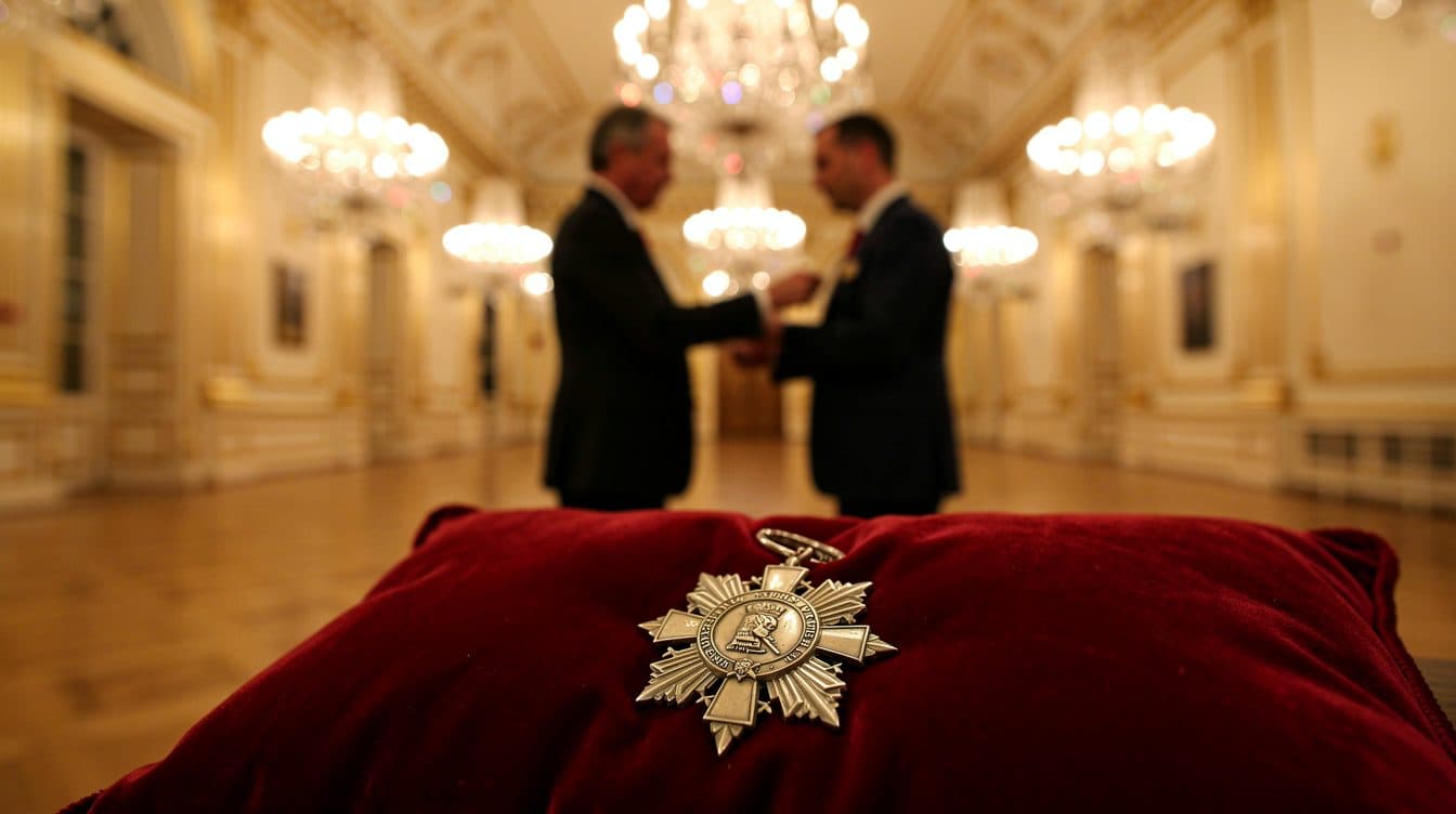 Günther Jauch premiato a Potsdam con l'Ordine al Merito del Land Brandeburgo