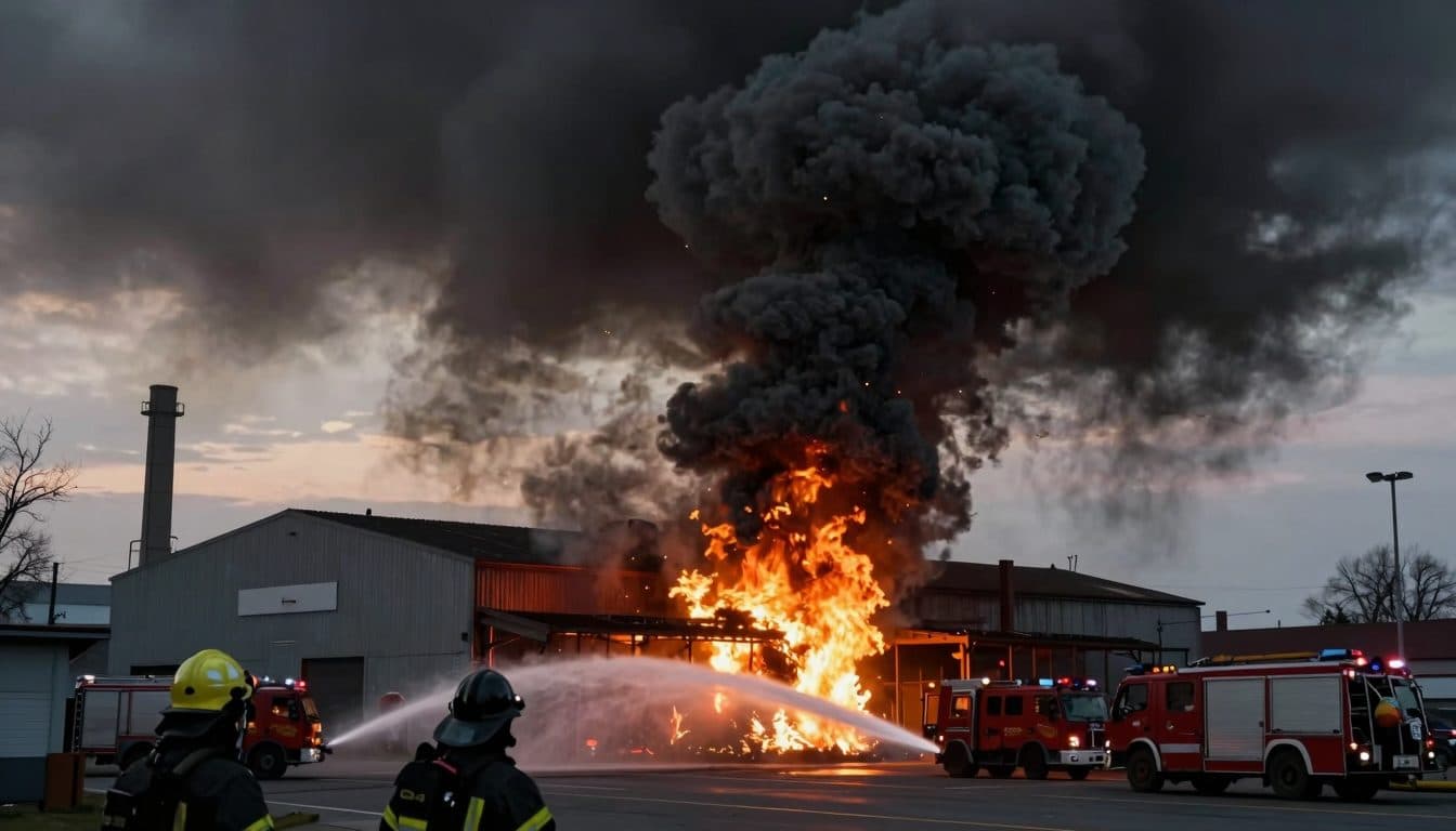Incendio di un magazzino a Vienna-Donaustadt: Südosttangente e U2 temporaneamente chiuse