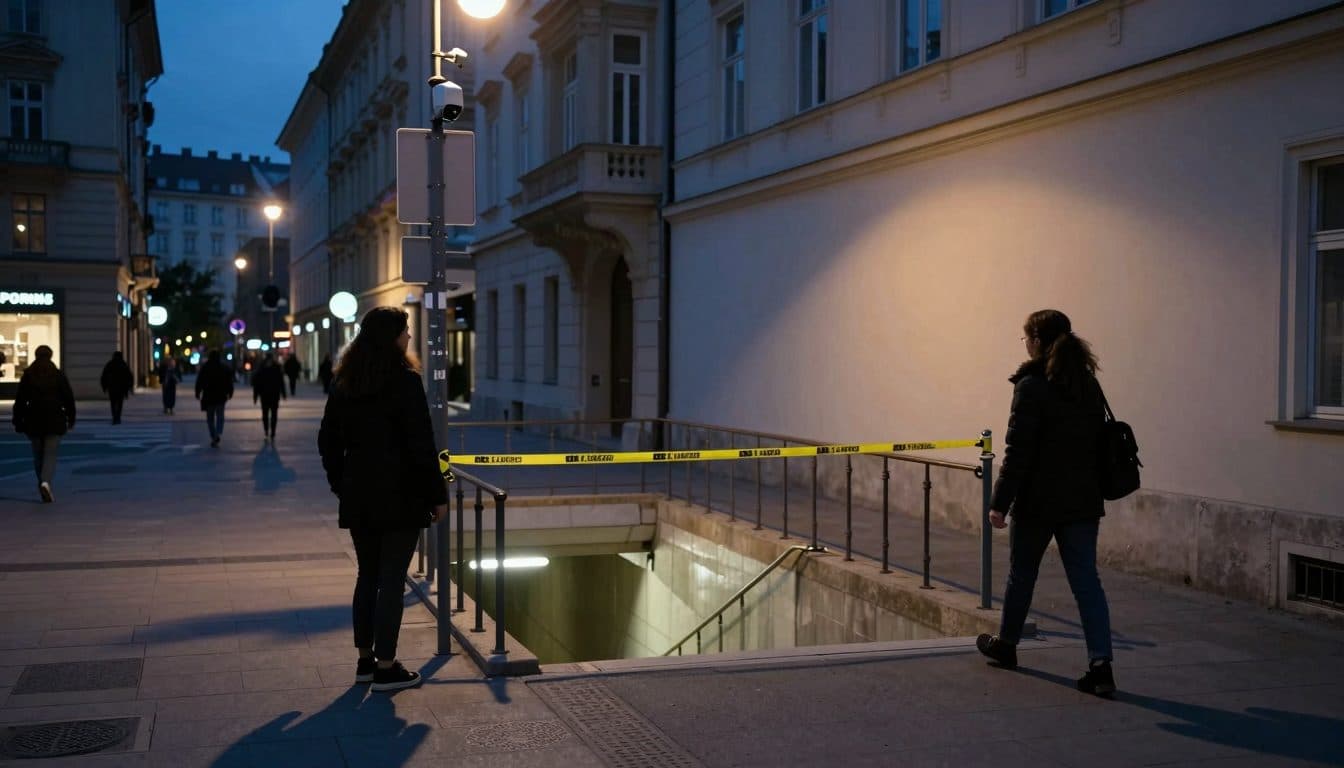 Arresto vicino alla stazione centrale di Vienna: 35enne in custodia cautelare per minaccia, rapina e molestie a donne