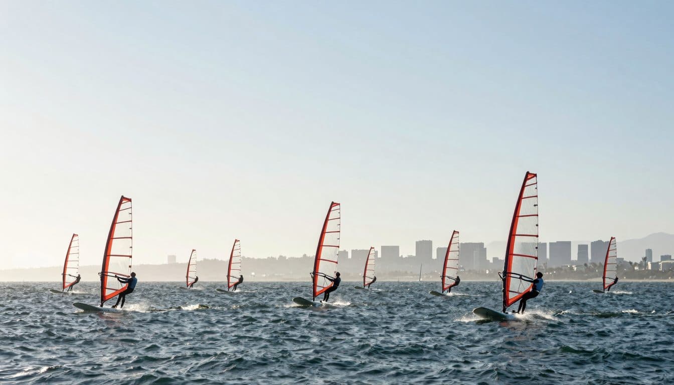 Bontus conclude decimo la regata-test olimpica di Long Beach davanti a Los Angeles