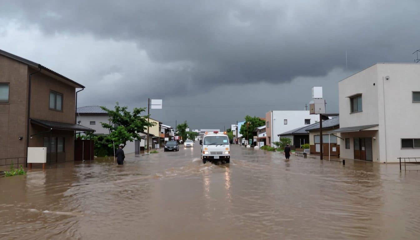 Numerose vittime dopo forti piogge nella regione di Tokyo