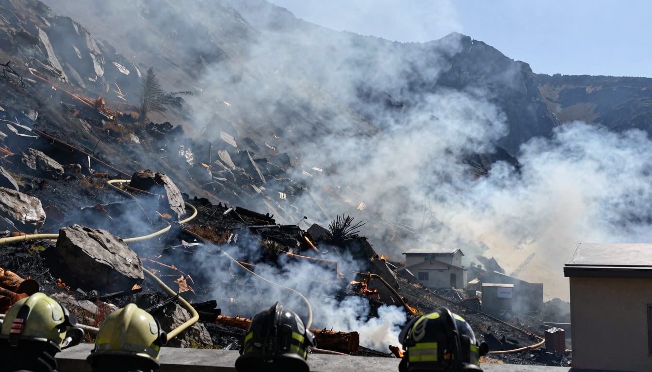 Vigile del fuoco di 22 anni muore durante le operazioni di spegnimento in Savoia