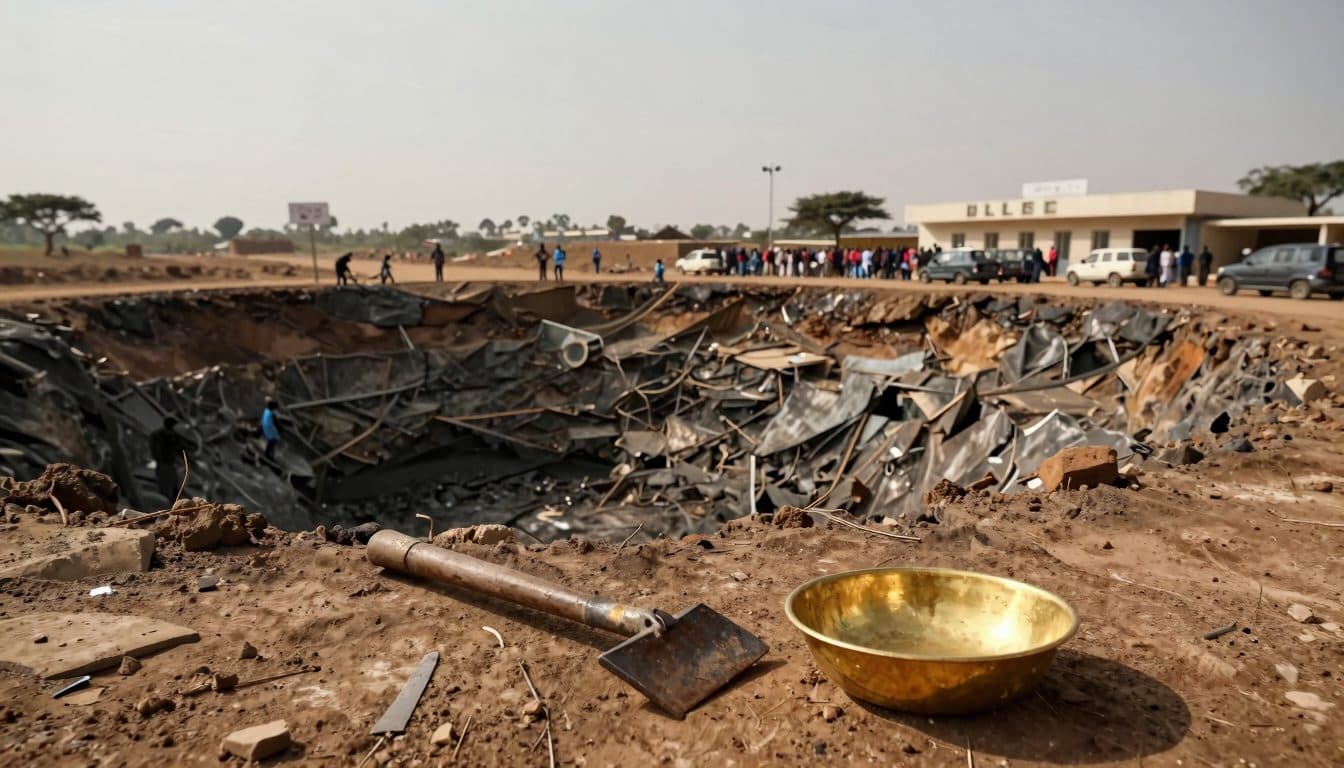Miniera d'oro crollata: 30 morti nella Repubblica Centrafricana