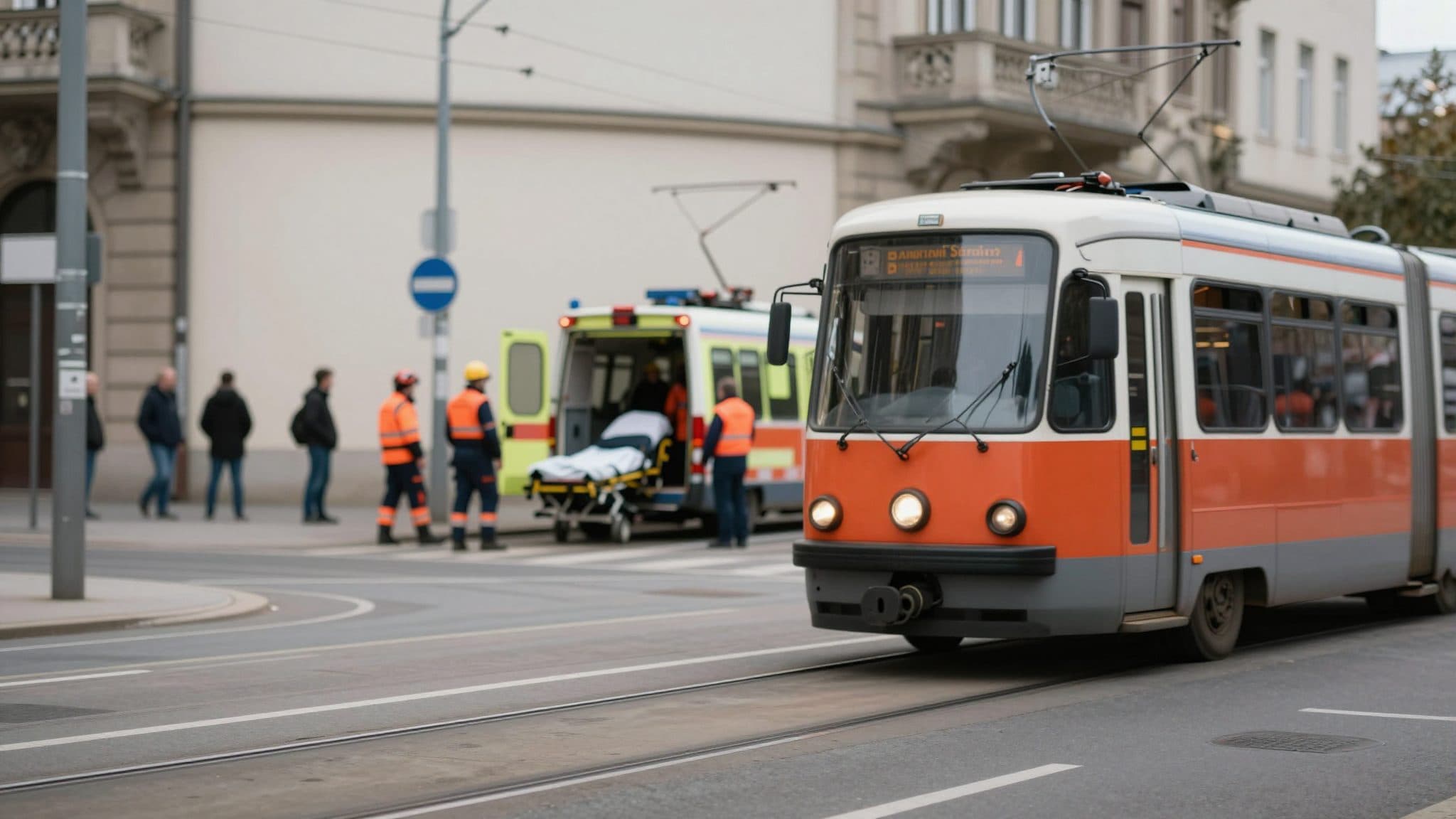 Ciclista di e-bike ferito in modo critico a Vienna-Hernals: collisione con un tram