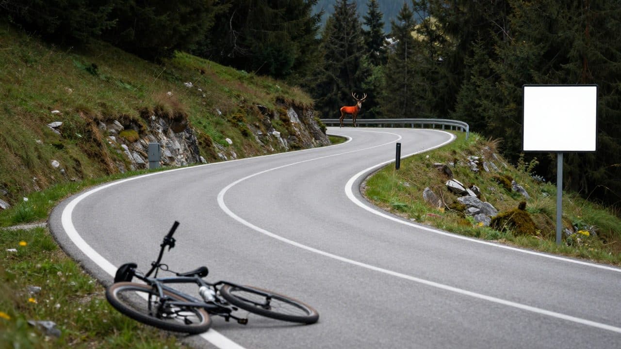 Ciclista muore dopo lo scontro con un cervo sulla Rossfeld-Panoramastraße