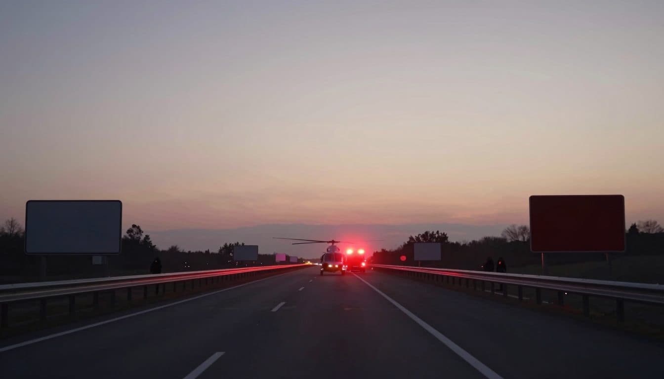 Grave incidente sull'A1 vicino a Haag: quattro persone ferite