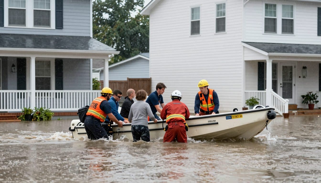 Decine di persone salvate dalle inondazioni storiche in Indiana mentre continuano le tempeste nel Midwest