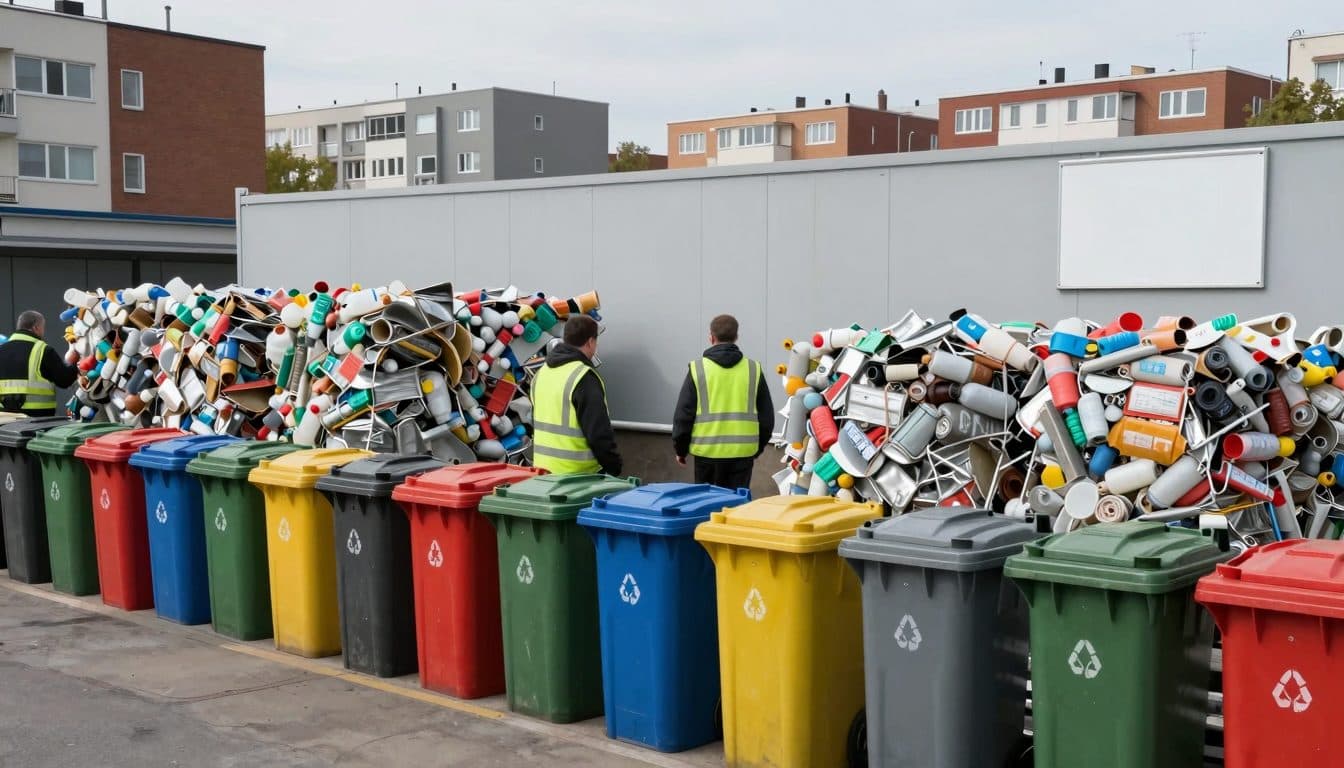 Raccolta di imballaggi in plastica e metallo in aumento in Austria, Vienna in testa