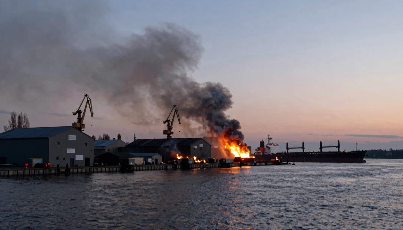 Attacco russo a Izmail: quattro marinai feriti