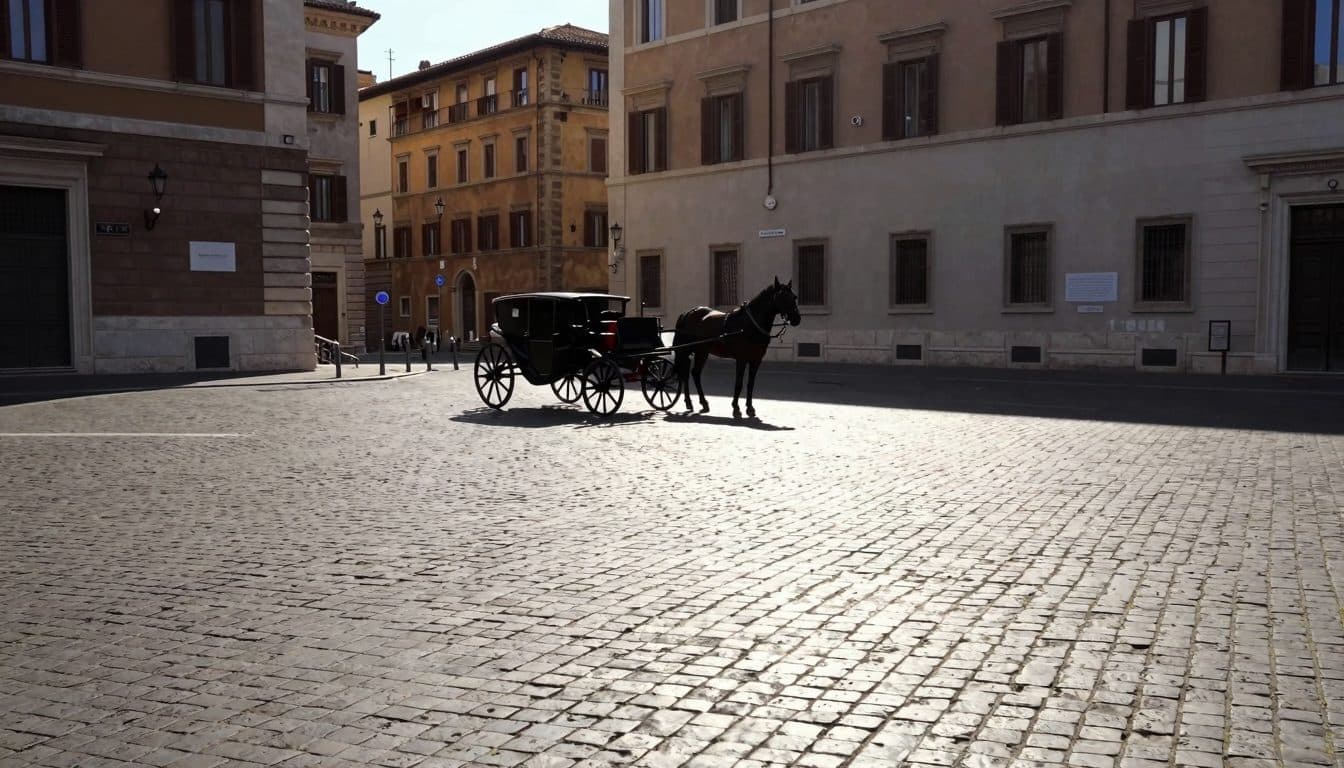 Roma pianifica la fine delle ultime carrozze trainate da cavalli: la città cerca sponsor per il passaggio a licenze taxi