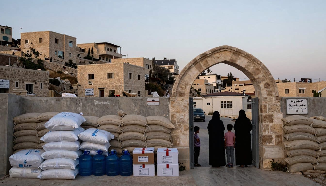 Assedio di Kusra in Cisgiordania: una famiglia palestinese attende da dieci giorni di poter entrare