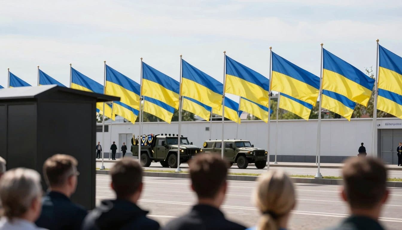Giorno dell'Indipendenza dell'Ucraina: l'UE promette miliardi per la difesa, il premier britannico a Kiev