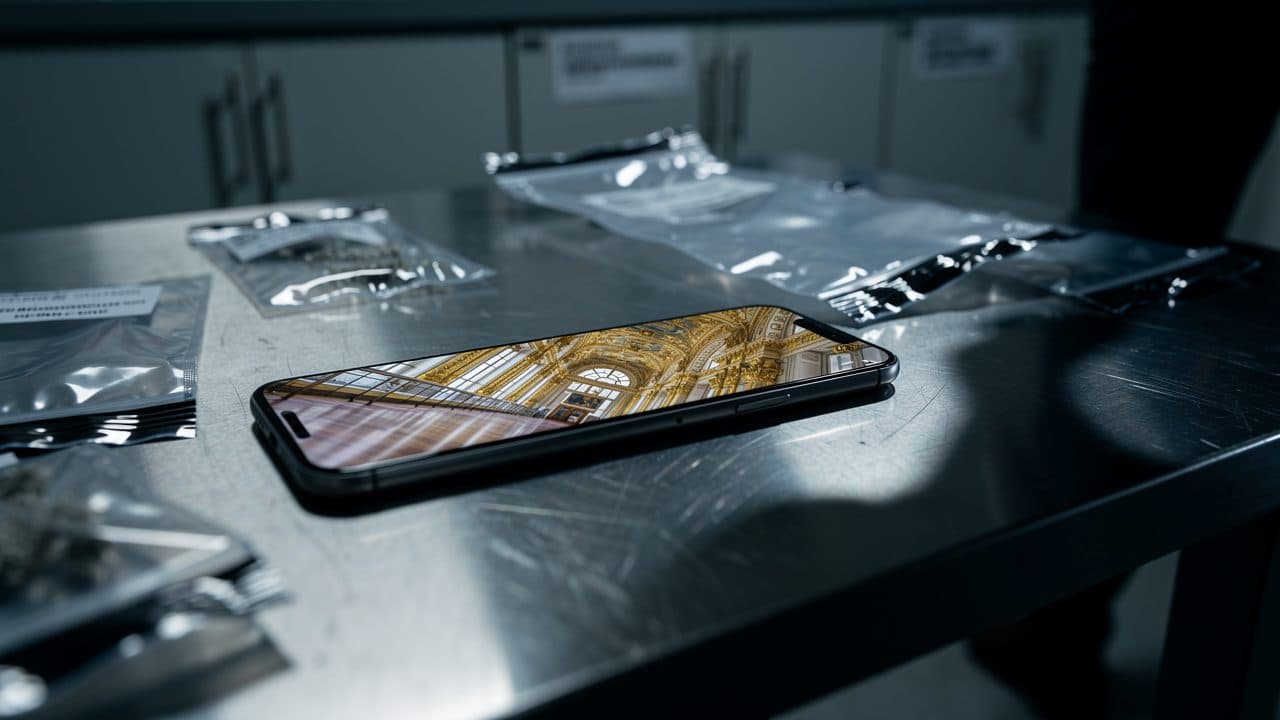 Nuova pista nel furto di gioielli al Louvre: scoperte foto sui cellulari di ladri di merci belgi