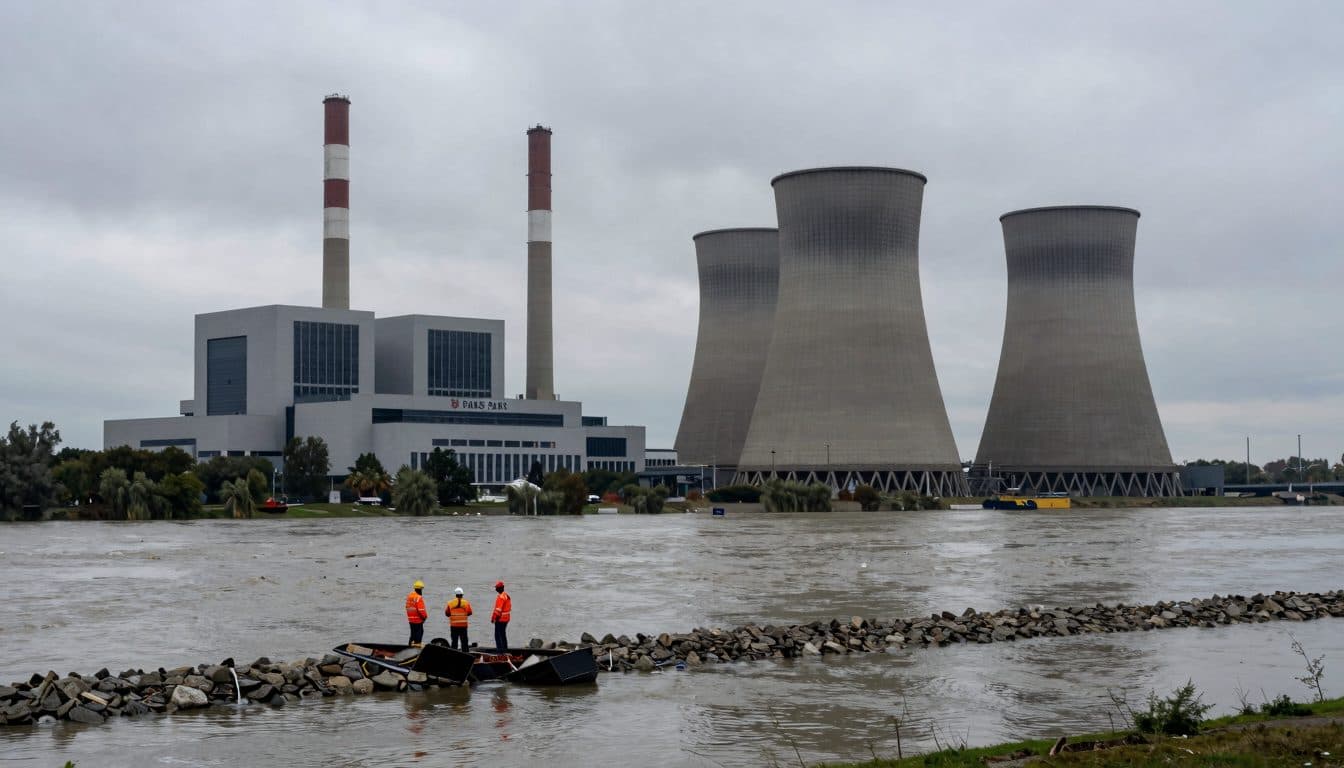 L'Ungheria affonda chiatte nel Danubio per garantire il raffreddamento della centrale nucleare di Paks