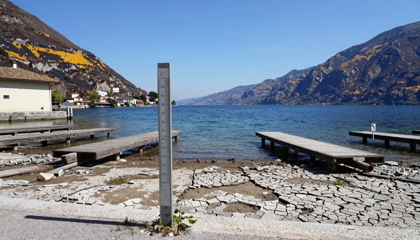 Ondata di calore nel Nord Italia: il Lago di Garda perde miliardi di litri d'acqua al giorno