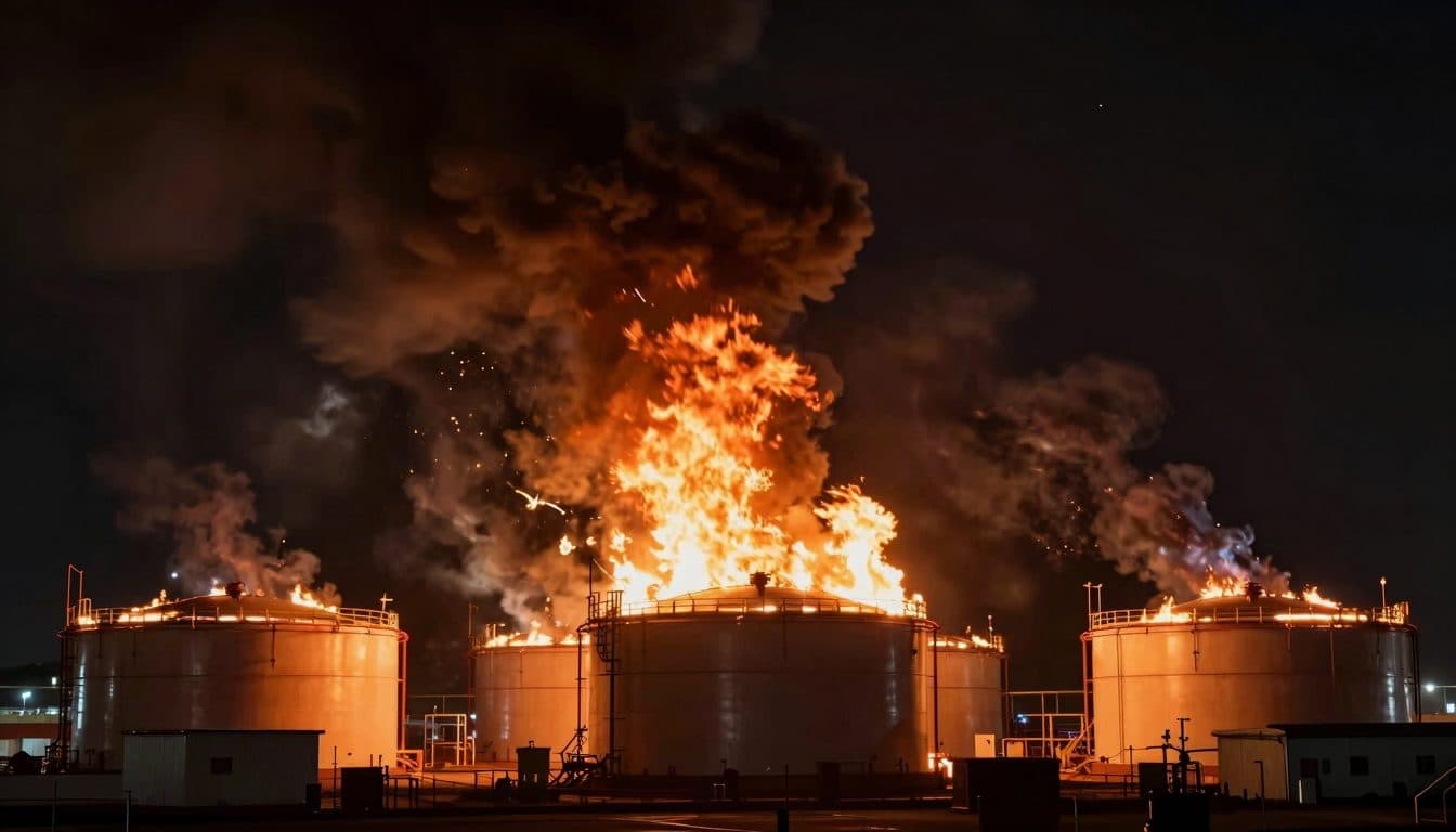 Droni ucraini incendiano nuovamente depositi di petrolio in Russia