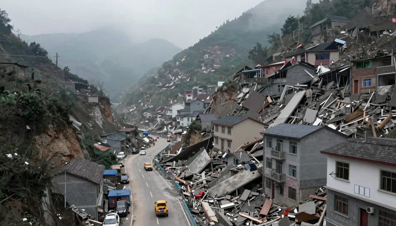 Frana nella Cina occidentale: almeno otto morti e 34 dispersi a Chongqing