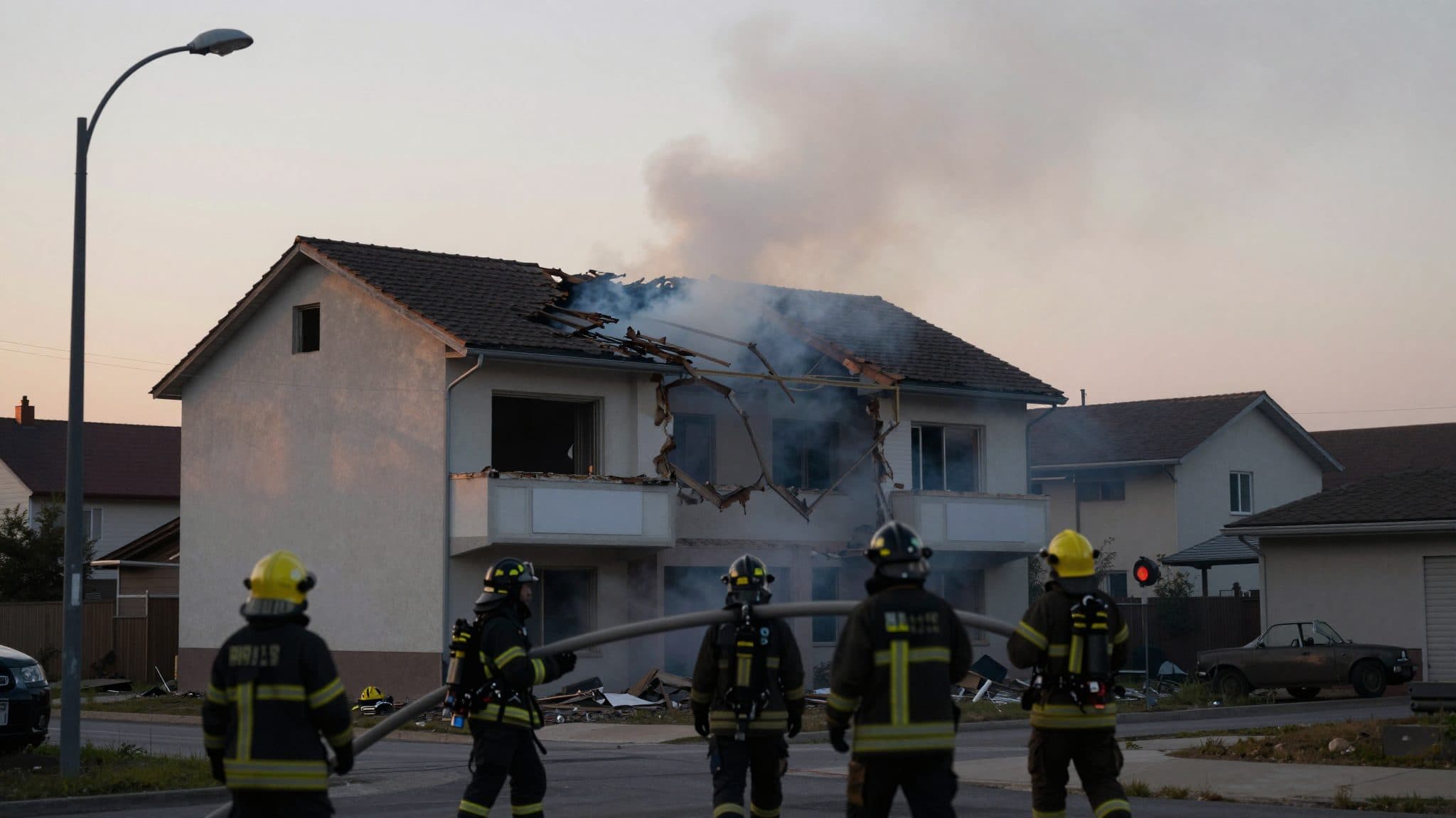 Incendio mortale in un'abitazione a Fels am Wagram: 14 vigili del fuoco intervenuti