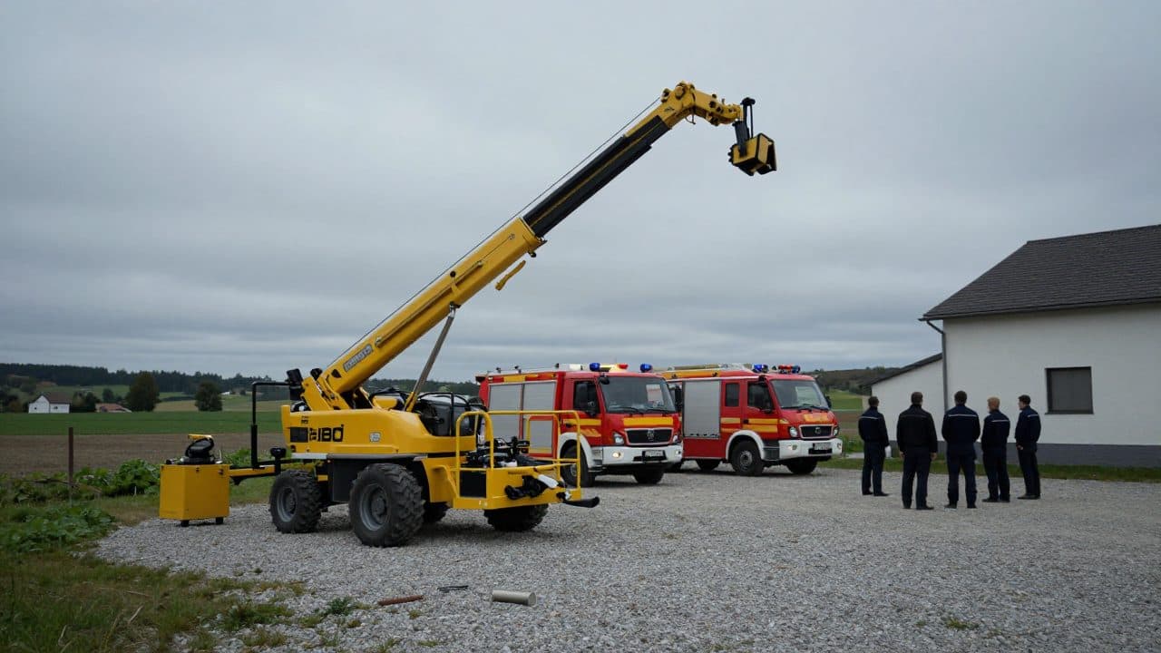 Bambino di otto anni muore in un incidente con un carrello telescopico a Haibach nel Mühlviertel