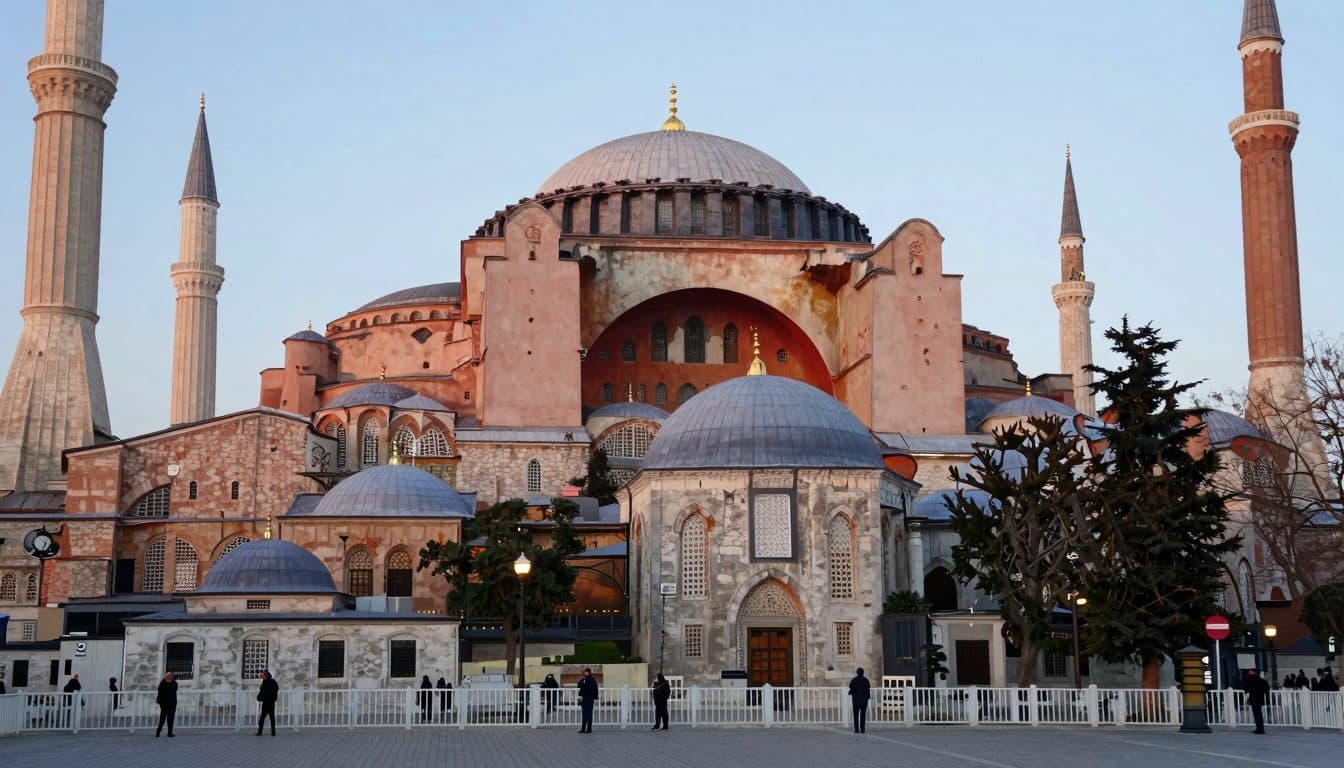 Turisti russi fermati nella Hagia Sophia dopo presunta lettura della Bibbia