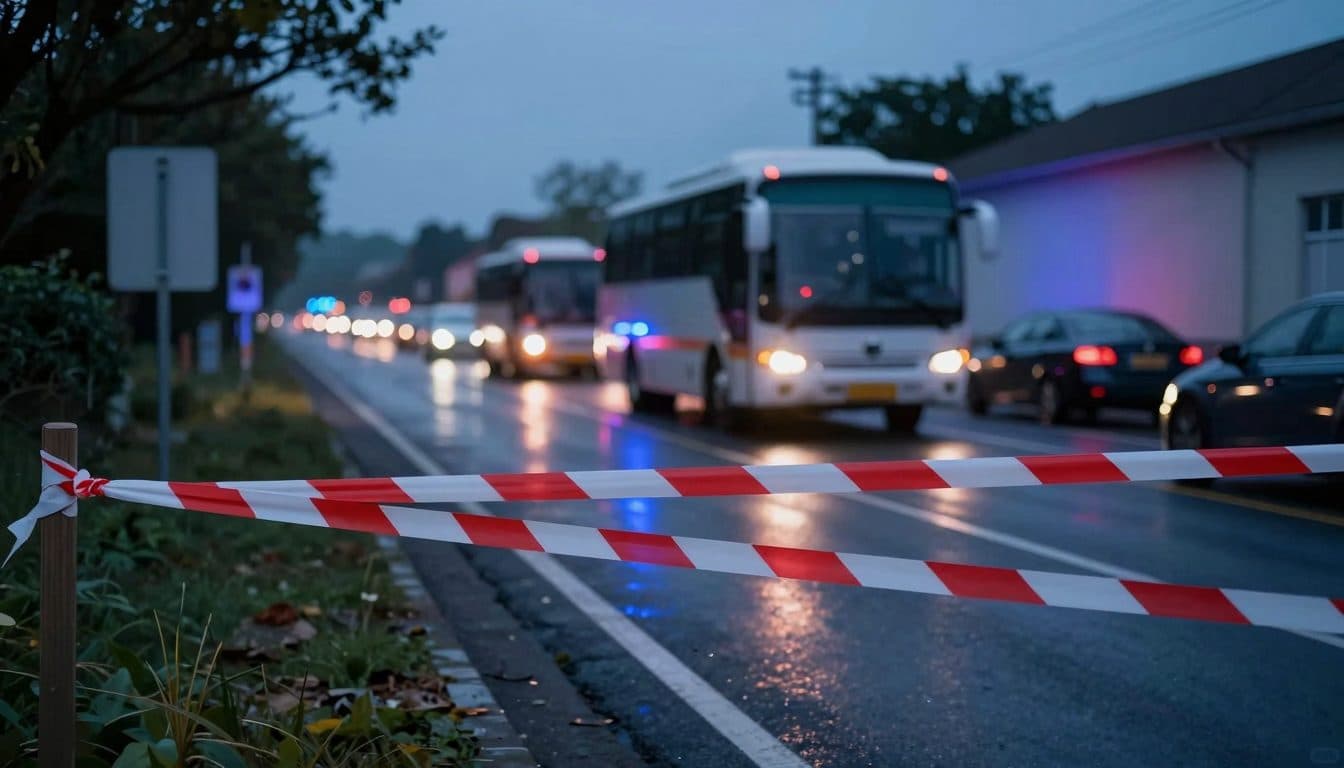 Grave incidente tra un autobus postale e tre auto nel distretto di Braunau am Inn