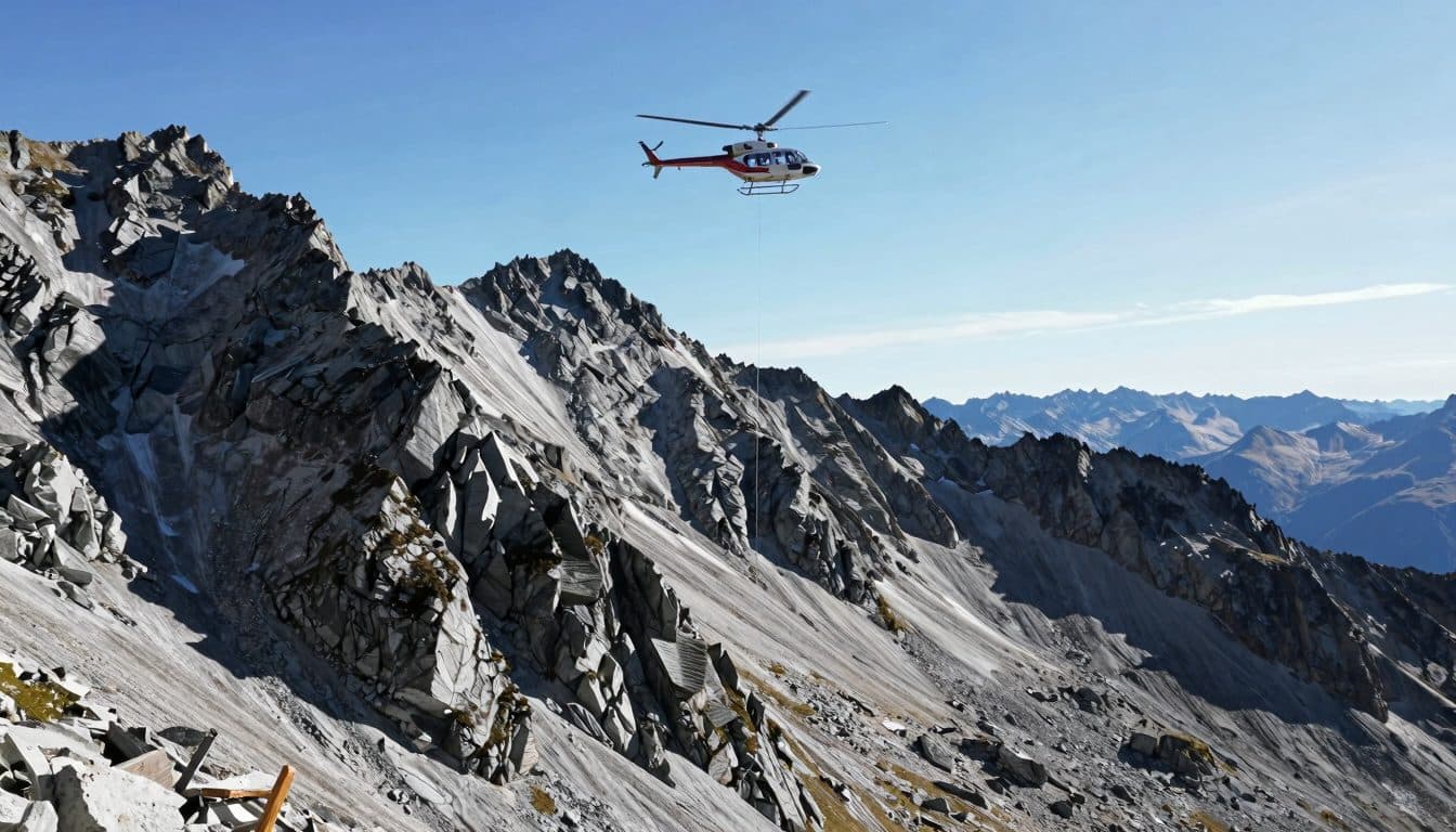 Quattro alpinisti polacchi salvati in elicottero dal Breithorn nel Pinzgau