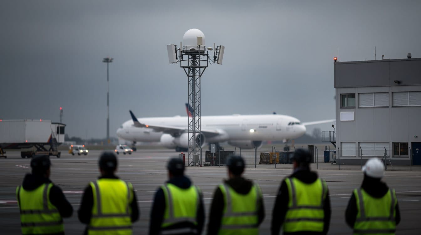 Avvistamenti di droni causano danni per milioni di euro negli aeroporti tedeschi