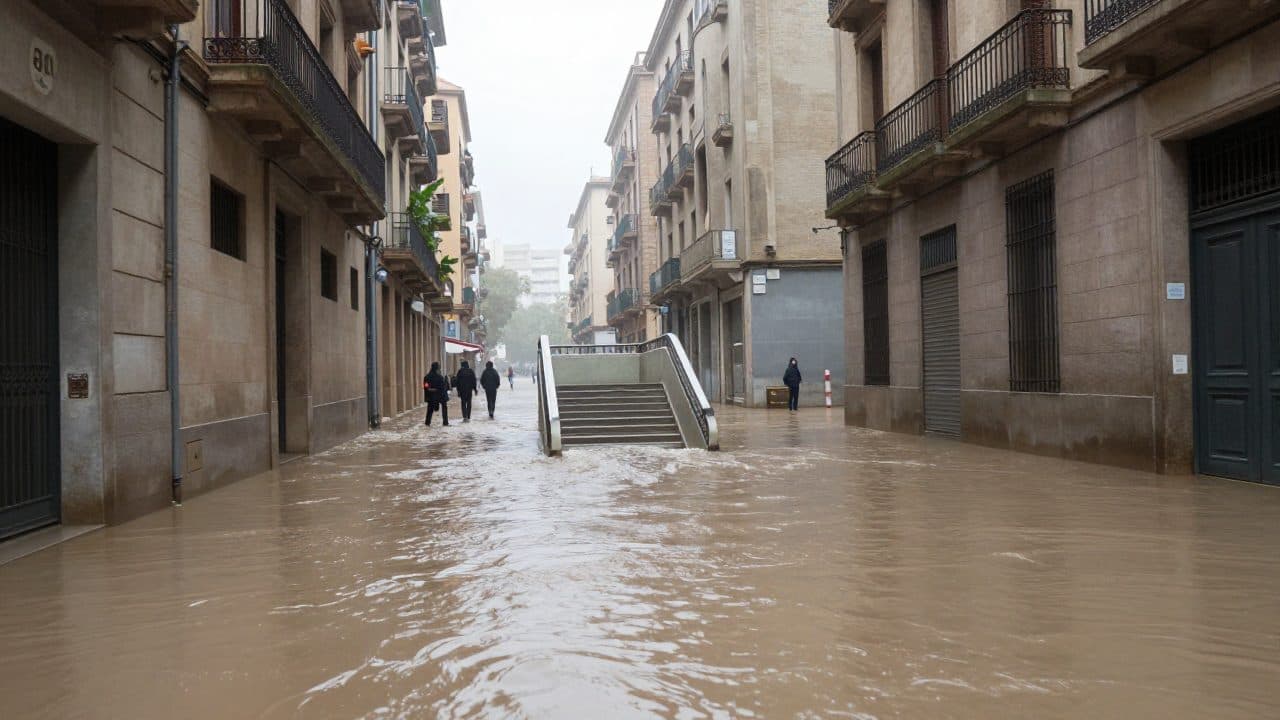 Le inondazioni a Barcellona e in Catalogna causano almeno tre morti dopo piogge record