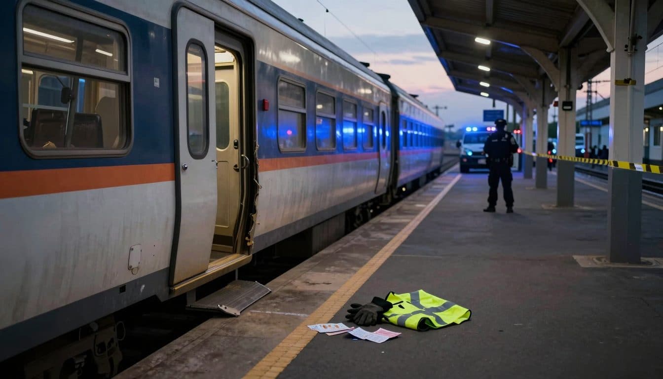 Dipendente delle ferrovie tedesche cade da un treno in movimento – il sospettato è di nuovo a piede libero