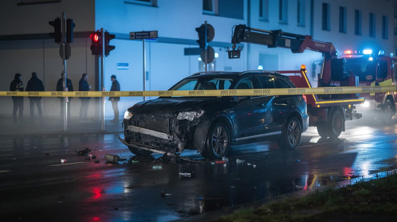 Pietro Lombardi coinvolto in un incidente d'auto a Colonia – una 20enne lievemente ferita