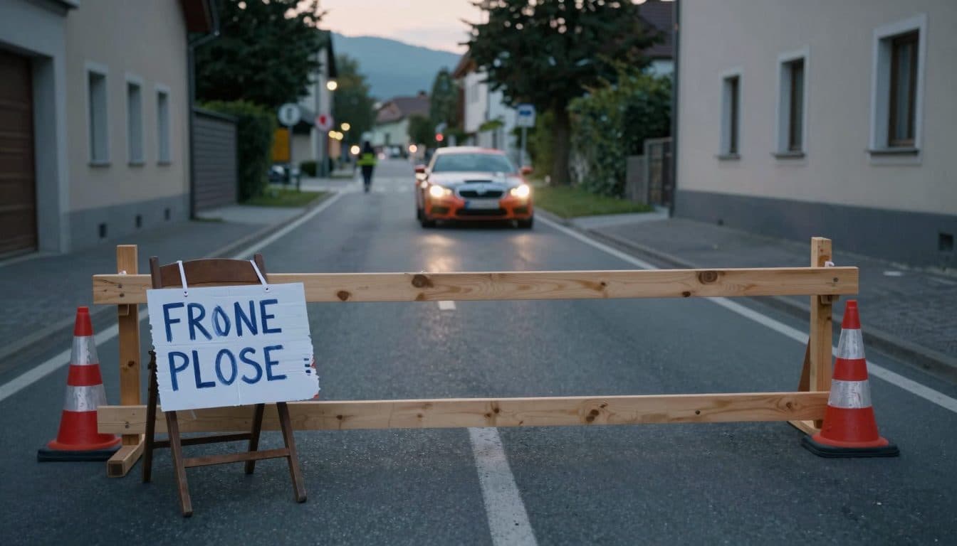Festa di compleanno blocca una strada senza autorizzazione – un 53enne travolto da un veicolo da corsa