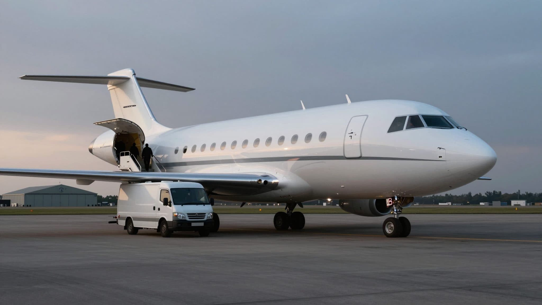 Rapporto: Trump scortato di nascosto fuori da un jet per servizi di catering