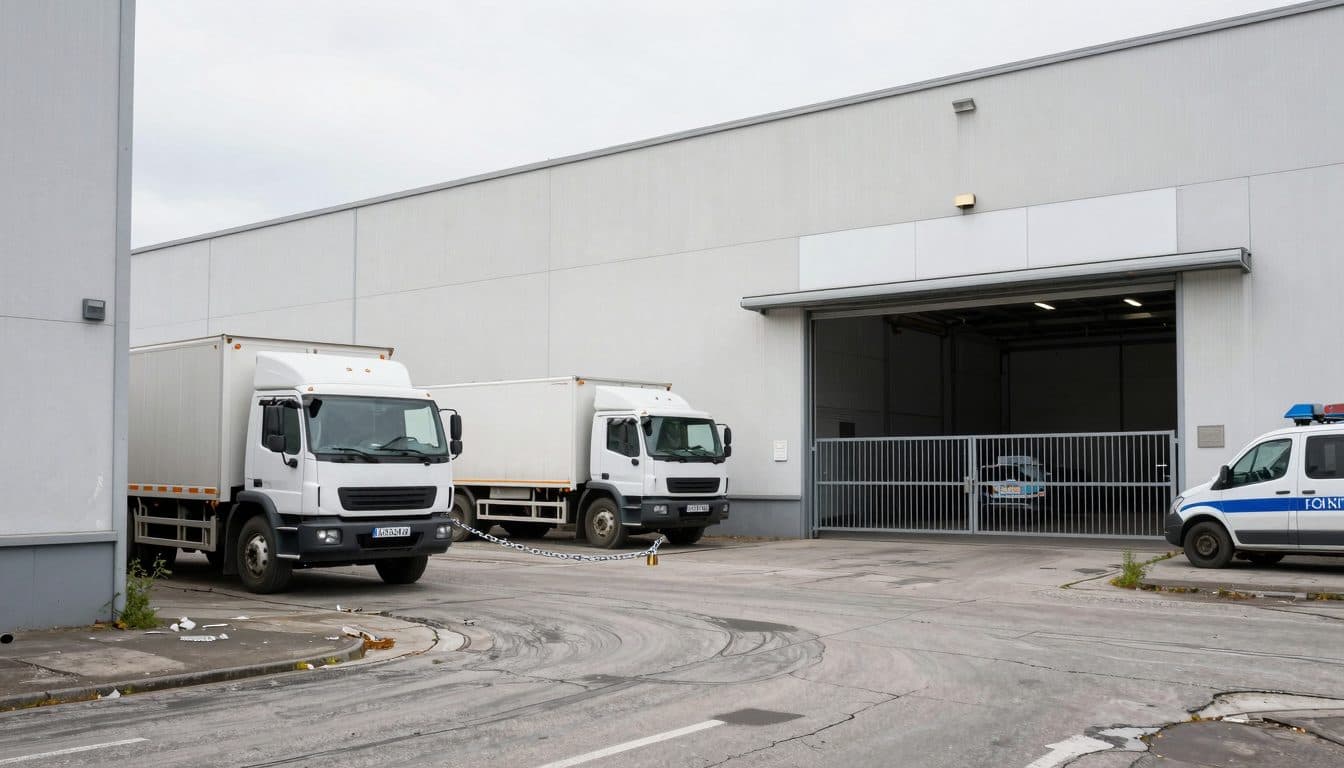 Officina illegale sequestrata a Vienna-Floridsdorf
