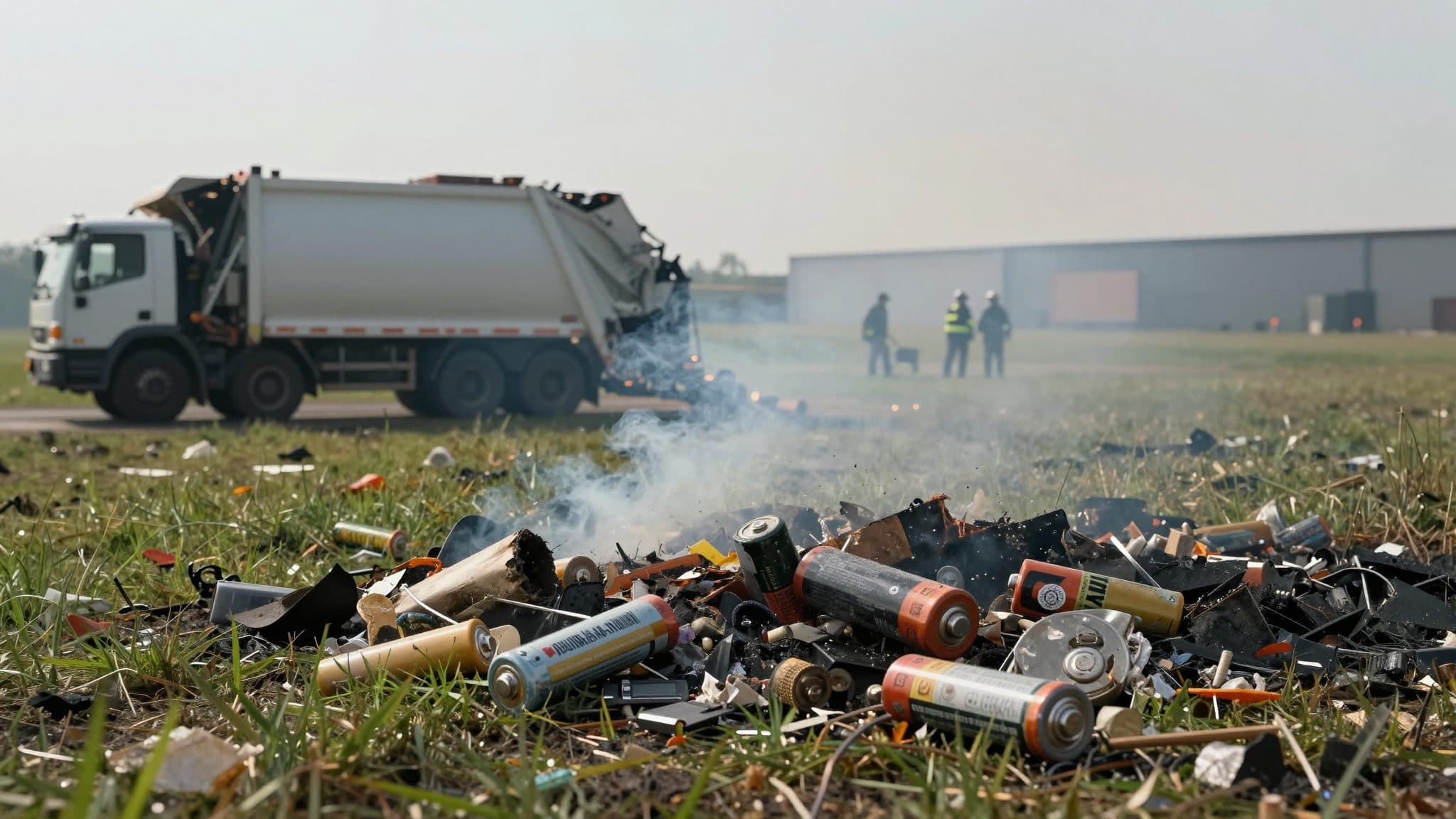 Batteria smaltita in modo errato provoca una fiammata in un camion della raccolta rifiuti in Carinzia