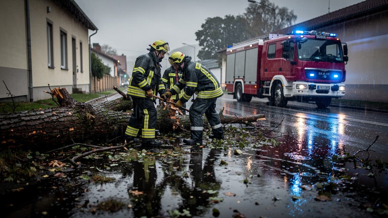 Maltempo in Bassa Austria e Burgenland: oltre 140 interventi dei vigili del fuoco dopo una violenta tempesta