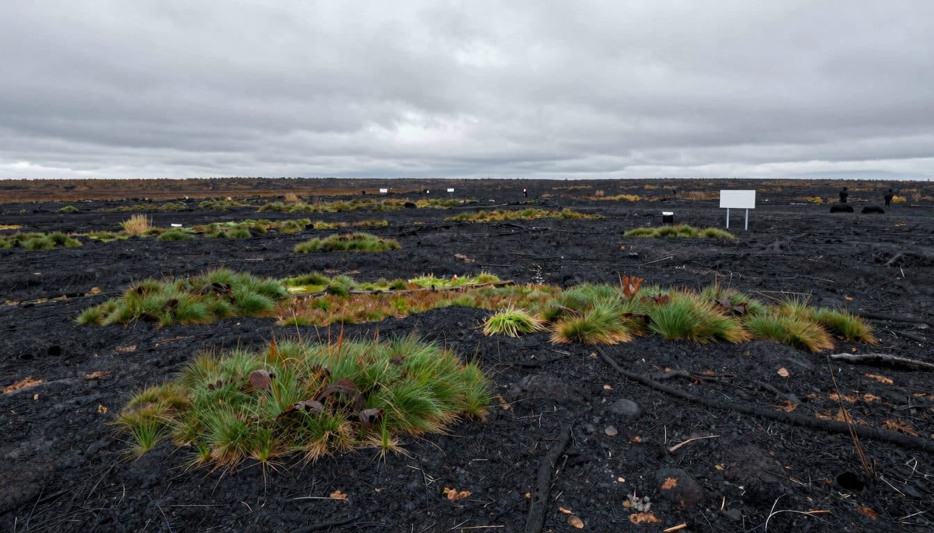 Indagine su un macchinario agricolo: le autorità belghe esaminano l'incendio nelle Hautes Fagnes