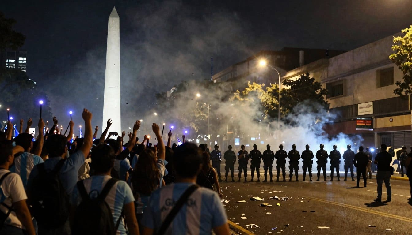 Dopo il 3:2 contro l'Egitto: l'Argentina festeggia una drammatica vittoria negli ottavi di finale