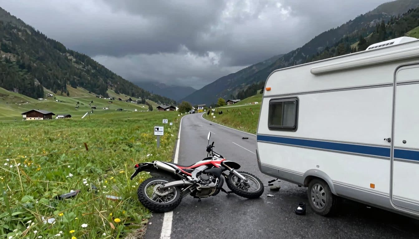Tedesco presta primo soccorso dopo un incidente motociclistico in Carinzia e resta ferito