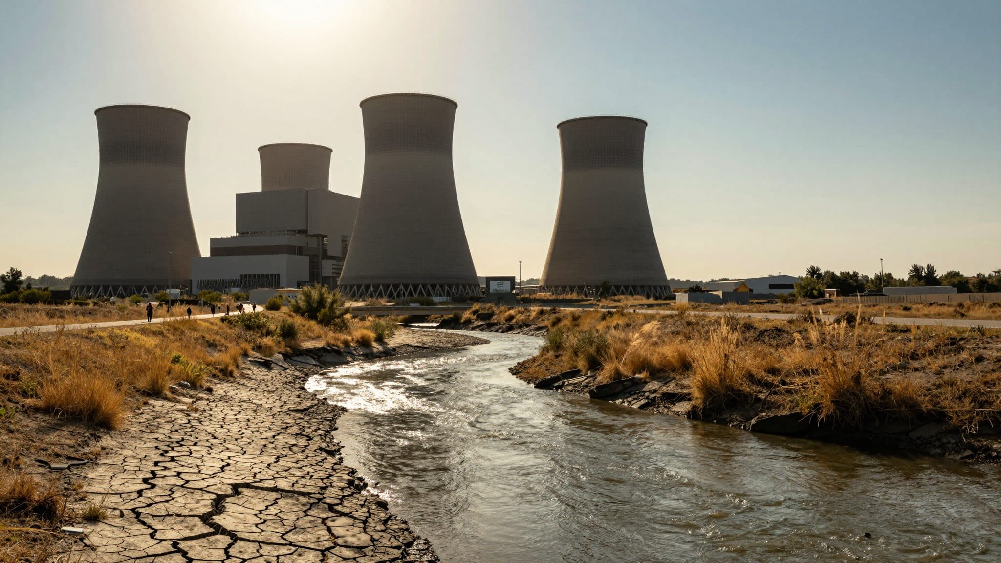 L'Ungheria spegne completamente la centrale nucleare di Paks a causa della scarsità d'acqua del Danubio