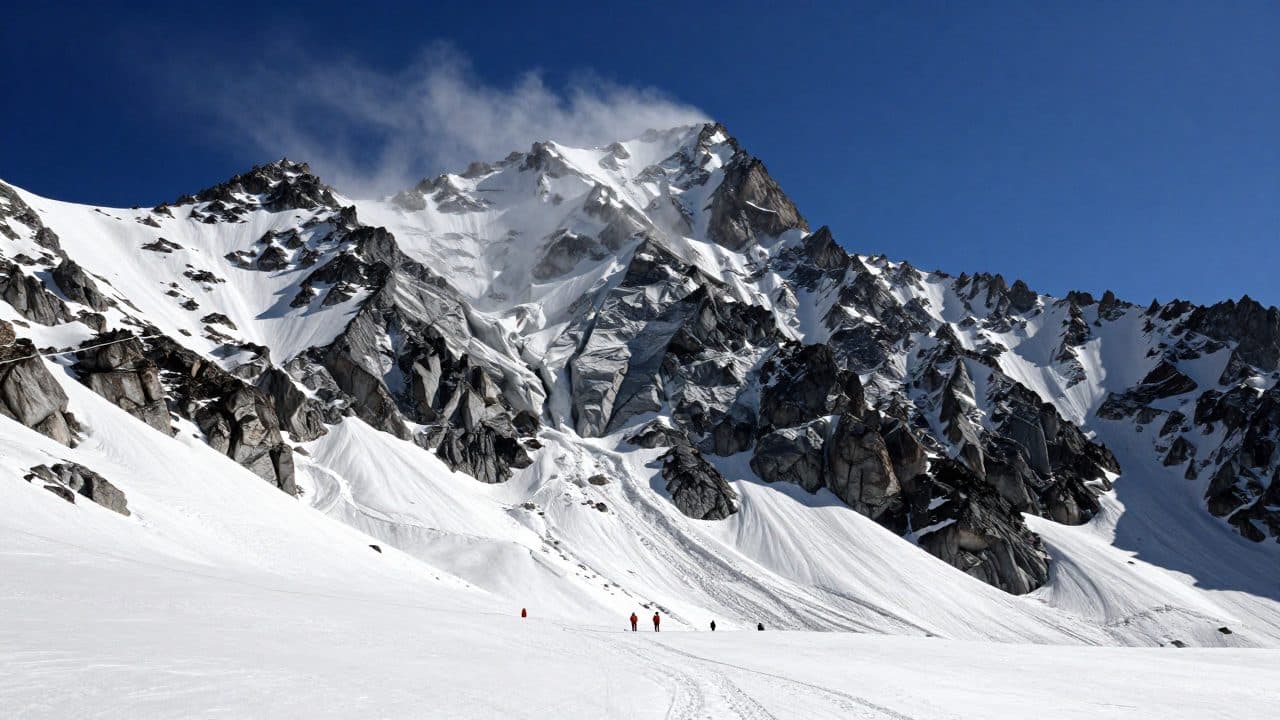 Frana alla Zugspitze, nube di polvere sulle Alpi Bavaresi