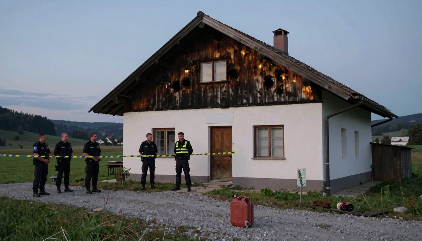 41enne dell'Est della Stiria arrestato nel Nordburgenland dopo tentato incendio doloso contro l'abitazione di un vicino