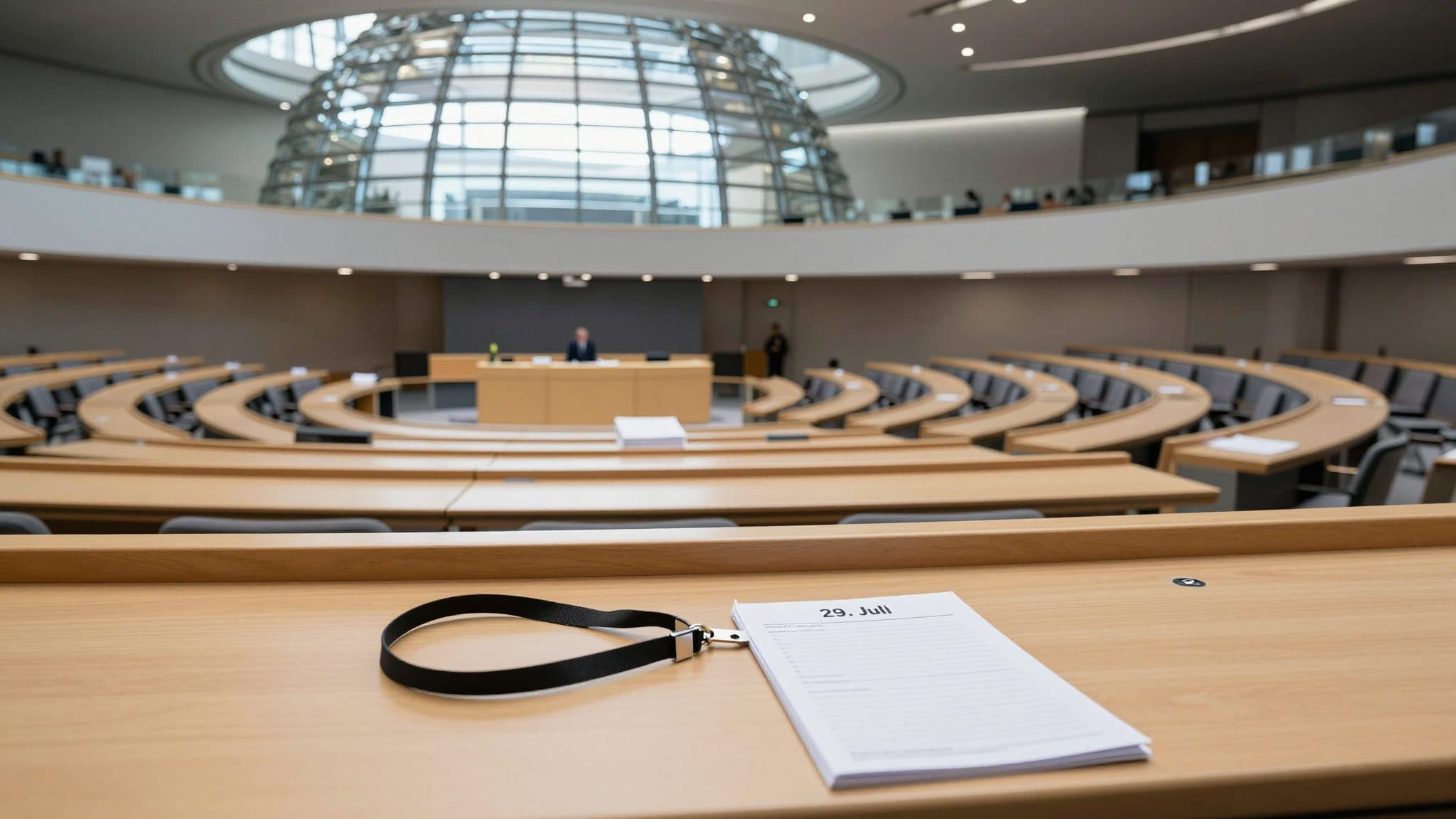 Merz annuncia seduta straordinaria della frazione dell'Unione il 29 luglio per la successione di Spahn