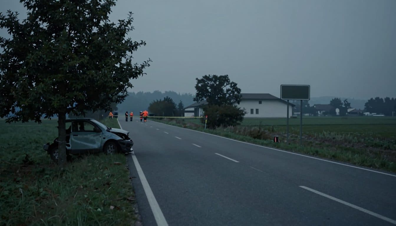 Automobilista esce di strada a Schlüßlberg e muore sul luogo dell'incidente