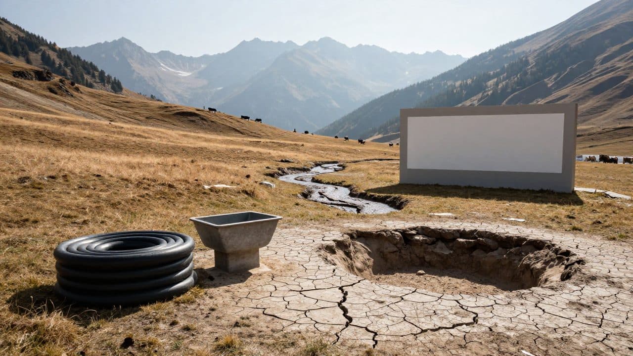 Alpeggio in Austria sotto pressione: estate 2026 con carenza di foraggio e acqua