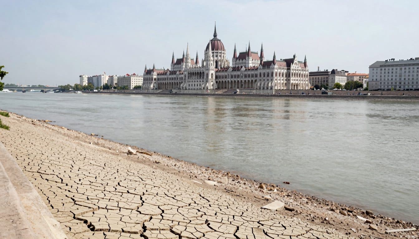 L'Ungheria annuncia l'innalzamento del livello del Danubio a causa della siccità che colpisce la regione