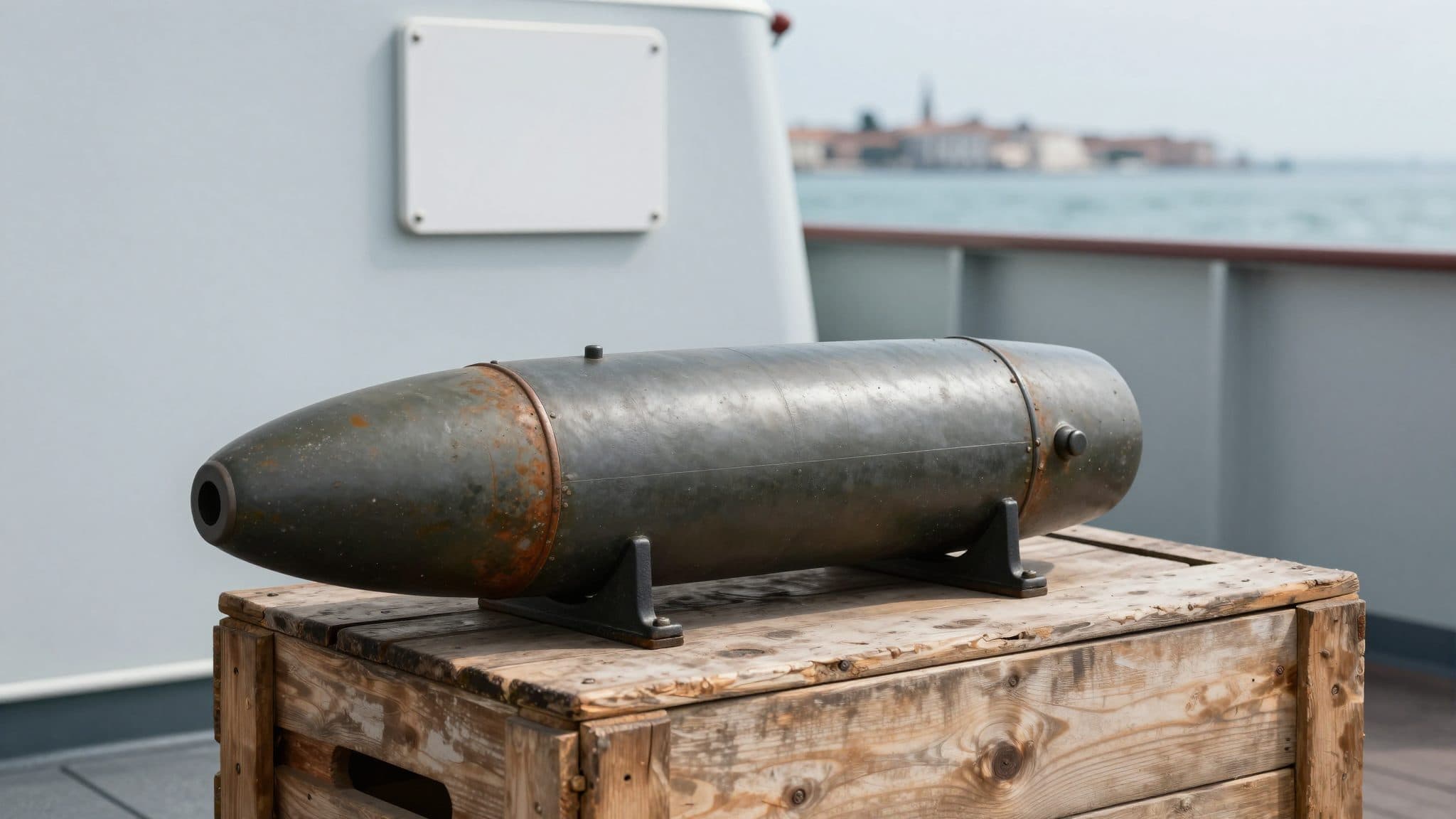 Sommozzatori della Guardia di Finanza recuperano presunto munizionamento bellico al largo della costa adriatica italiana