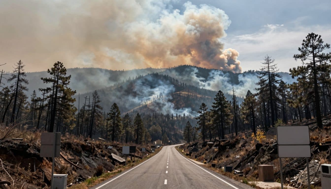 Incendio boschivo nel sud della Francia impone una tappa del Tour senza pubblico