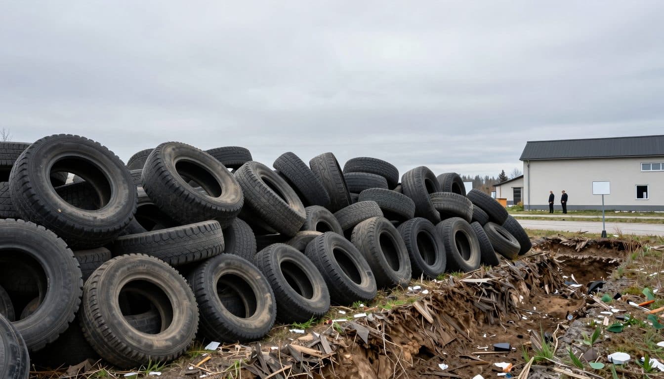 L'avvocato ambientale Donat mette in guardia contro l'interramento di una discarica di pneumatici usati a Ohlsdorf