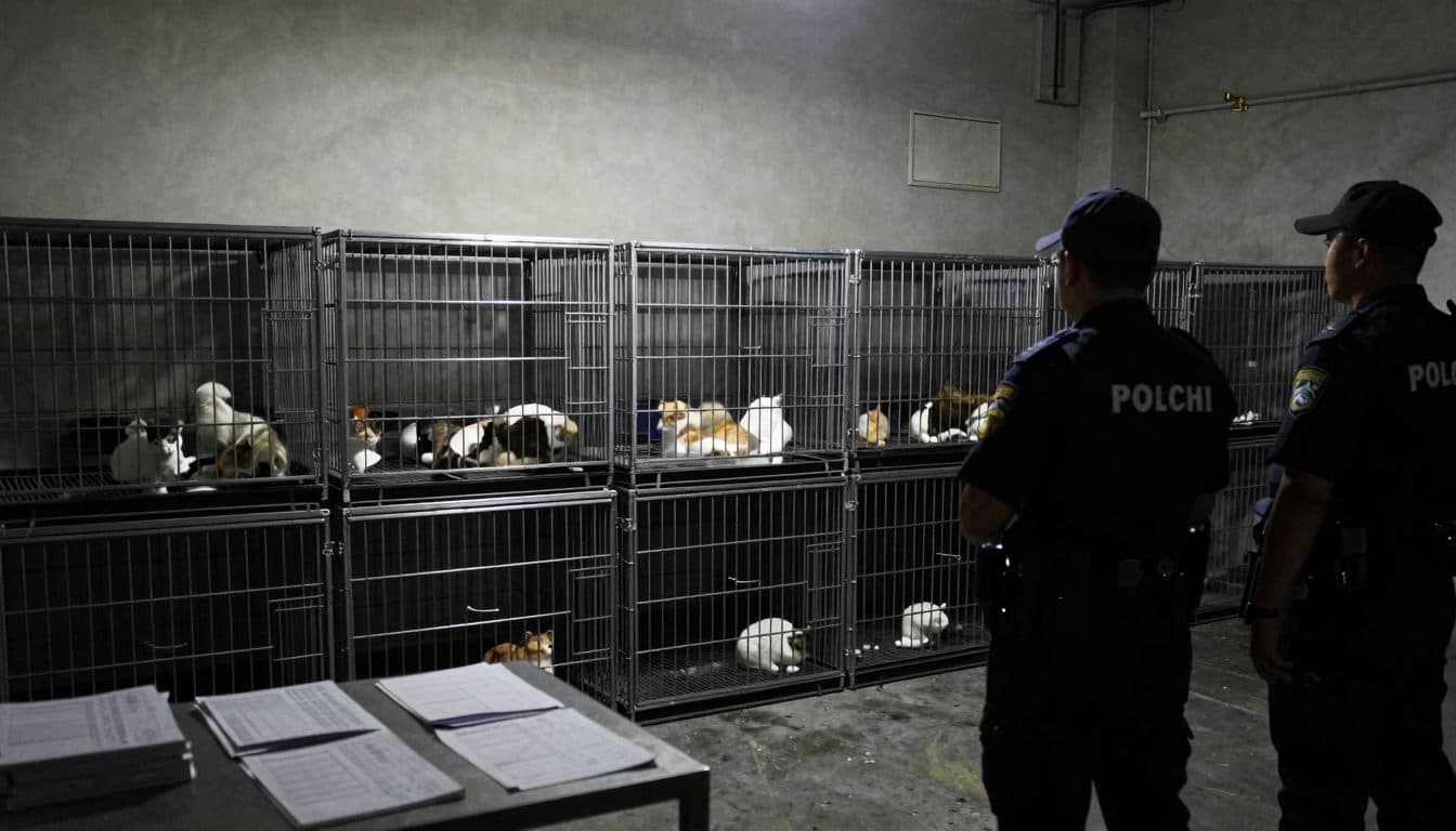 Maxi-blitz in Vietnam: oltre 400 gatti liberati dal contrabbando